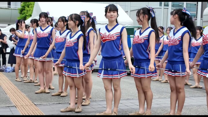 Japanese Girls' High School: Japanese Girls' High School Cheerleading Squad—"Saitama Eiwa Junior and