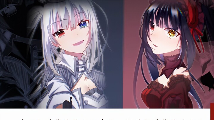 The sequel to Date A Live, the new chapter of the Kurumi Gaiden Red and Black [Doujin Animation]