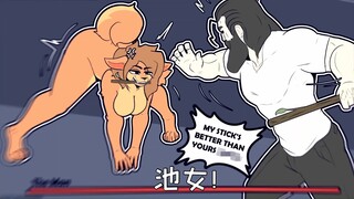 عصاي أقوى من عصاك!! 【IIITHEMANIII】