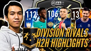 H2H Highlights | Fifa Champions w/ 111 Vinícius, 113 Messi & 106 Mbappé  | Fifa Mobile 21 Indonesia