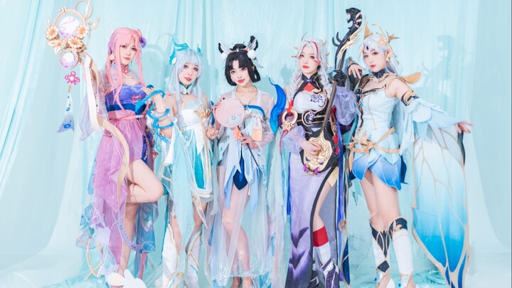 等待千年只为与你相见❃青蛇❃七朵❀【王者荣耀】❀四大美人