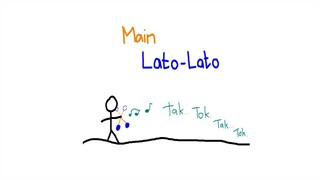 [ Video Lyric ] Lagu _ Main Lato - lato  by @nandosan24
