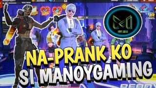 PRANK KAY MANOYGAMING!!! AKALA NYA AKO SI ALPHA , ZORONINJA & INSTA HAHAHA!!!