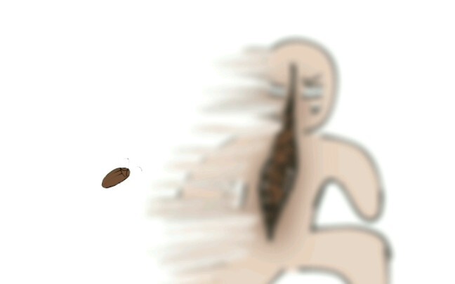 【backrooms】Discuss the reactions of various en*es to the cockroaches in the backroom.