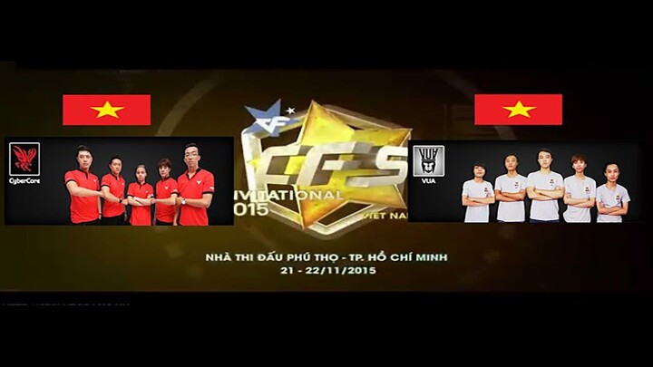 CFSI -Tranh 3-4- CYBER CORE - VUA - Crossfire Stars Invitational 2015