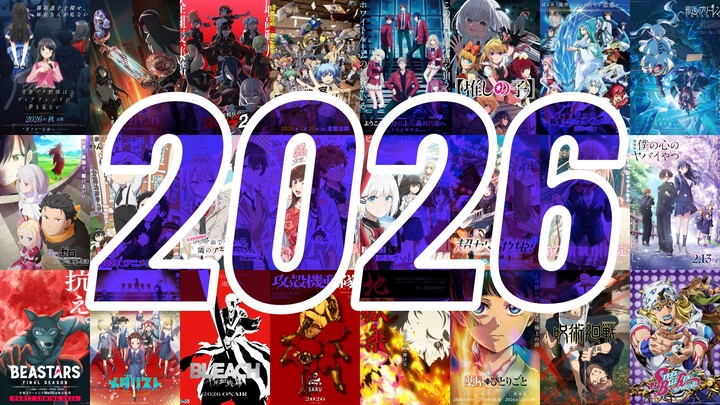 “2026 Is Going to Be the Most Epic Year in Anime History Ever!!”