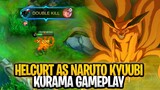 Helcurt As Kurama From Naruto Gameplay | Mobile Legends: Bang Bang