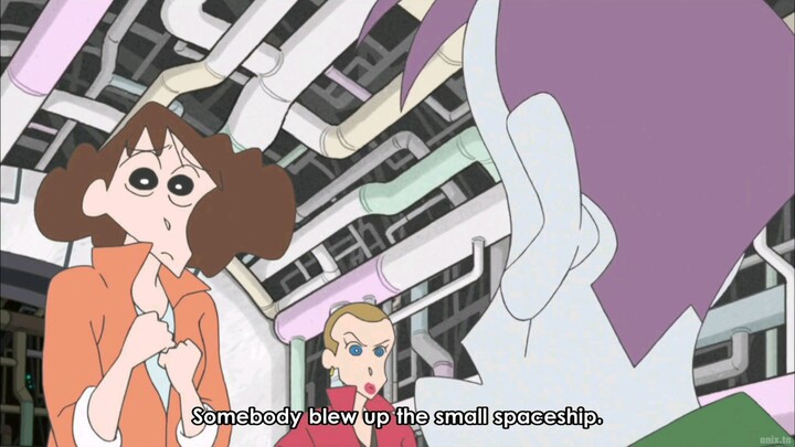 Alien vs Shinnosuke English Sub (4)