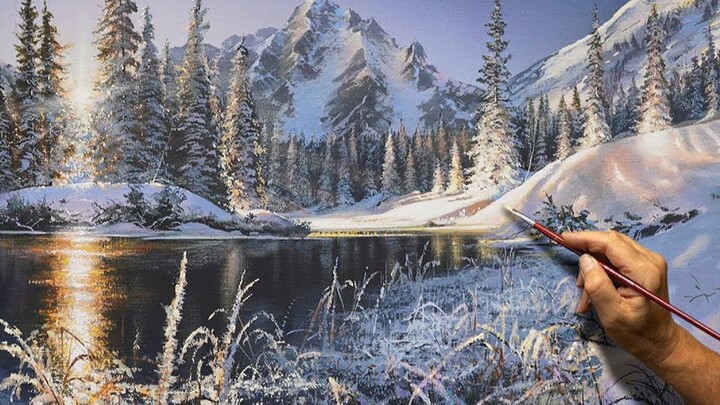 Just when you think Songbai Snow Mountain is the pinnacle, he starts painting lakes again.