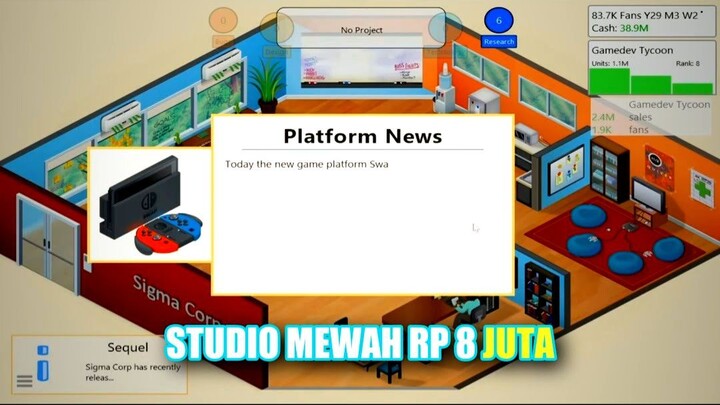 Studio Mewah Rp 8 Juta