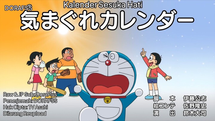 Doraemon 925 AB Sub Indo & Eng Terbaru: Kalender sesuka hati & Teropong Pengambil Benda