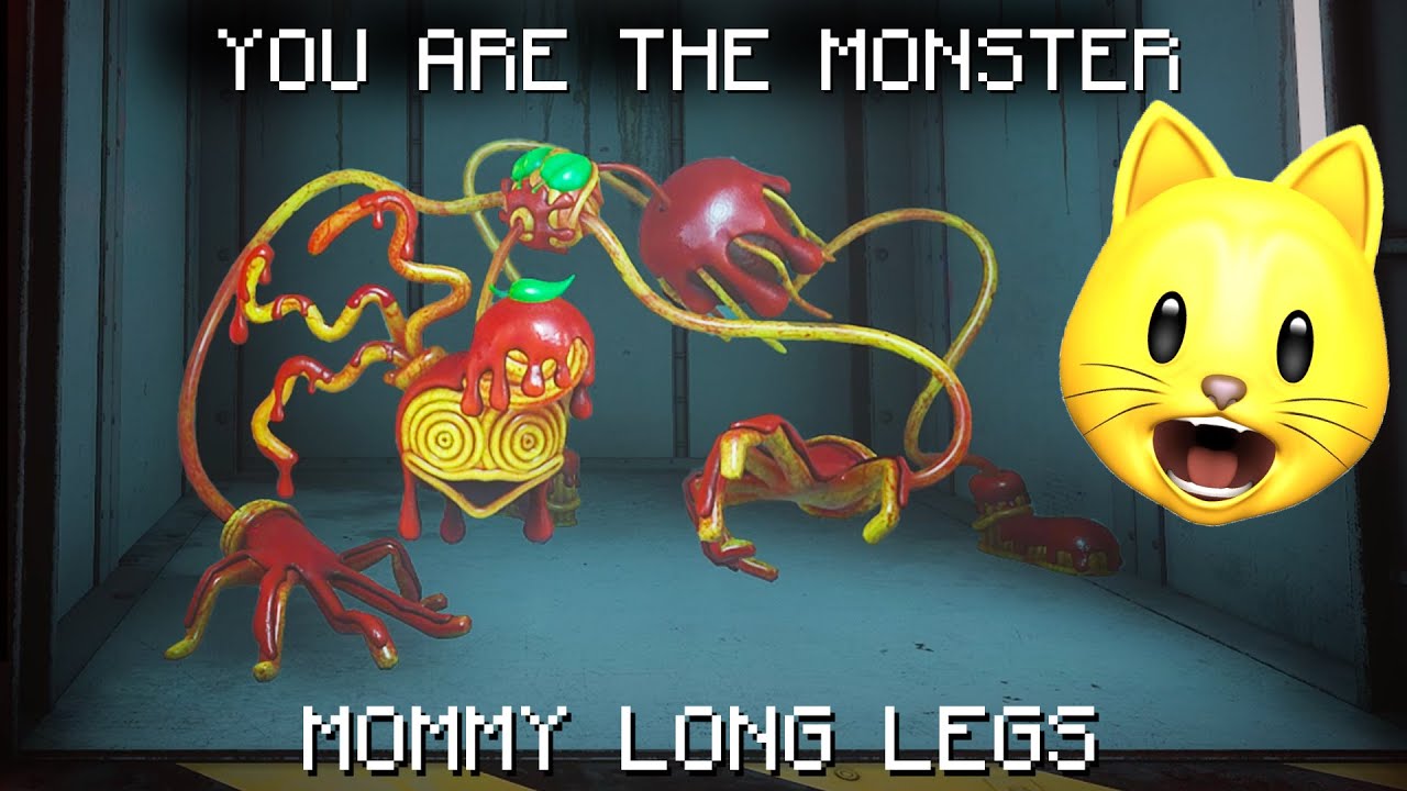 TRUE ORIGIN OF MOMMY LONG LEGS, Huggy Wuggy in School