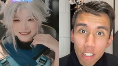 Great, it's the bunny girl.