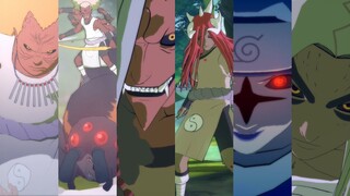 All Curse Mark Users Ultimate & Team Ultimate Jutsu's - Naruto Ultimate Ninja Storm 4 (60FPS)