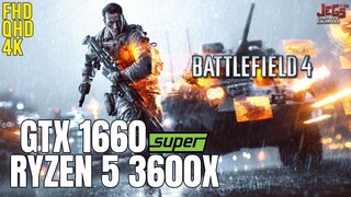 Battlefield 4 | Ryzen 5 3600x + GTX 1660 Super | 1080p, 1440p, 2160p benchmarks!