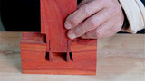 The unique mortise and tenon technique of China is unbreakable and cannot be solved unless it is des
