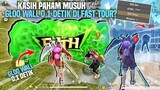 KASIH PAHAM GLOO WALL 0,1 DETIK DI FAST TOUR?! KONTEN FAST TOUR PERTAMA KALI😭 - FREE FIRE INDONESIA