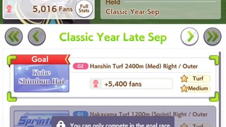 Mejiro McQueen Kobe Shinbun Hai Run