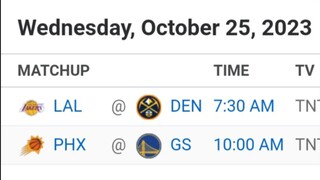 NBA Picks l October 25, 2023 l Philippine Time | Pinoy Silent Picks