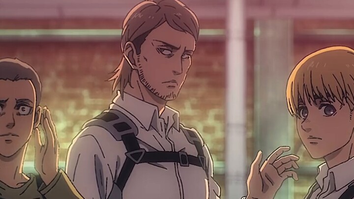 Love lines in the doomsday, Armin and Ani rekindle their past relationship, and Captain Hanji can ne