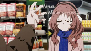 Komura accidentally hold Mie's hand | The Girl I Like Forgot Her Glasses Episode 5