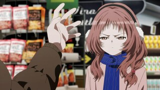 Komura accidentally hold Mie's hand | The Girl I Like Forgot Her Glasses Episode 5