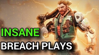 INSANE BREACH Plays On VALORANT - Breach Montage