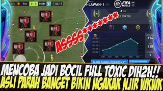 ASSS***!!! COBA JADI BOCIL TOXIC DI H2H RIVAL DIVISI FIFA 2022 MOBILE | FIFA MOBILE 22 INDONESIA