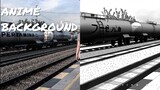 鉄道駅 Anime Background: Stasiun Kereta Api di Jawa, Sketch-nya Mirip Stasiun di Komik Jepang | 4K
