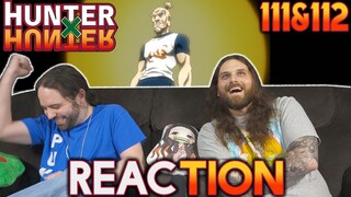 IT'S HAPPENING!!! | Hunter x Hunter Episode 111 & 112 REACTION!!