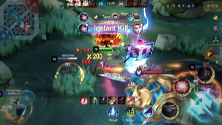instant kill #Mobile Legends #Like #Follow #Support #MLBB #Natalia