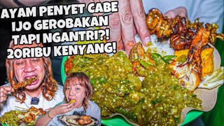 NGULEK 10.000 CABE SAMPE KECABEAN!?AYAM PENYET DI KUBUR SAMBEL COBEK