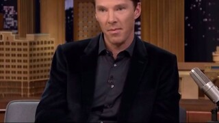 Full of energy throughout! Watch Benedict Cumberbatch's hilarious improv skit with random words