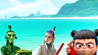 你想给哪吒和敖丙吃什么？