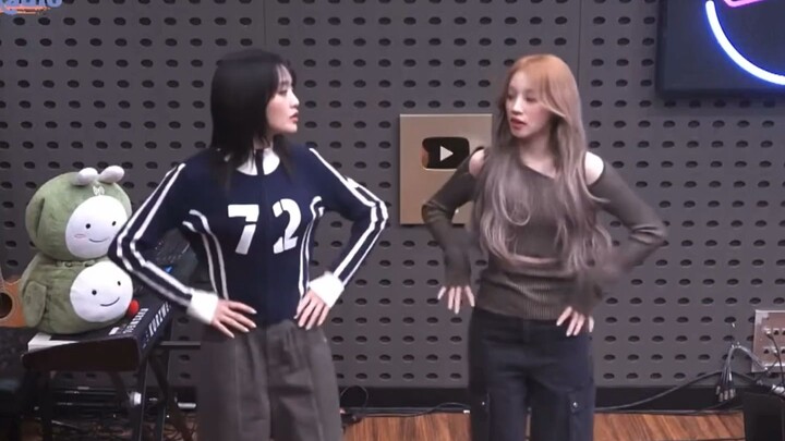 (G)I-DLE 240206 Rekaman Radio Miqi, Tantangan Super Lady