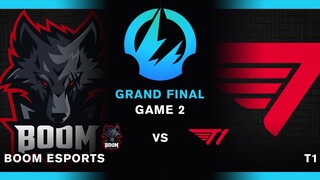 T1 vs BOOM Esports | Game 2 | Grand Final | DPC SEA Finals - Dota 2 2022