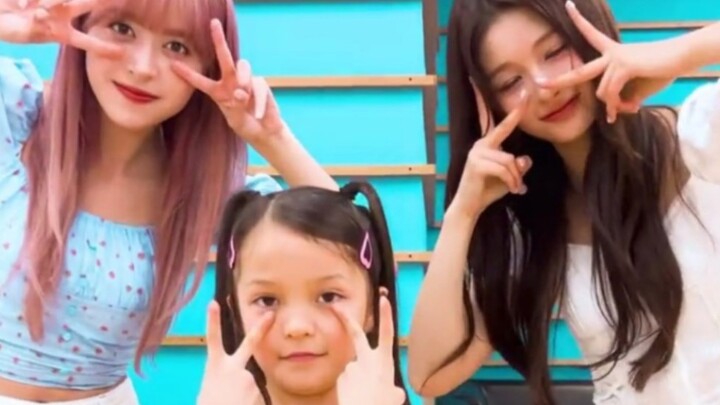 Anak-anak sangat menggemaskan! NMIXX + Nayun + Billlie Fukuoka Tsuki dan Sooyoua menjalani tantangan