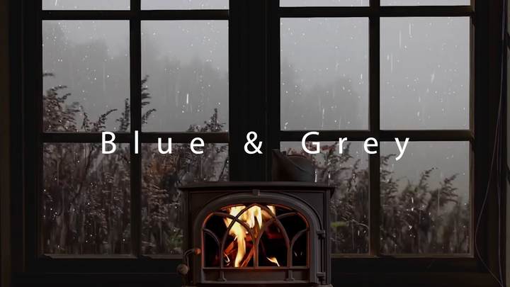 BTS - Blue & Grey + Suara Hujan