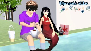 MERMAID ALIKA 11 | DRAMA PUTRI DUYUNG VERSI SAKURA SCHOOL SIMULATOR | MUTIA ANIMASI | ayano cchi