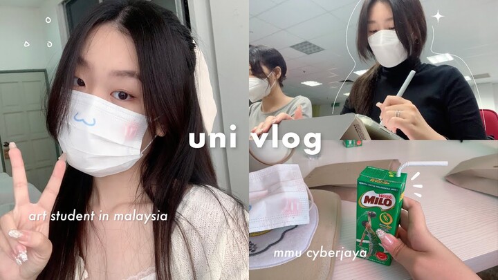 college diaries🧸mmu cyberjaya, art gallery, uni life