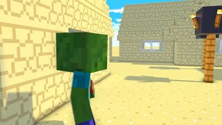 Zombie Becomes the Dark Knight to Stop the Heist!