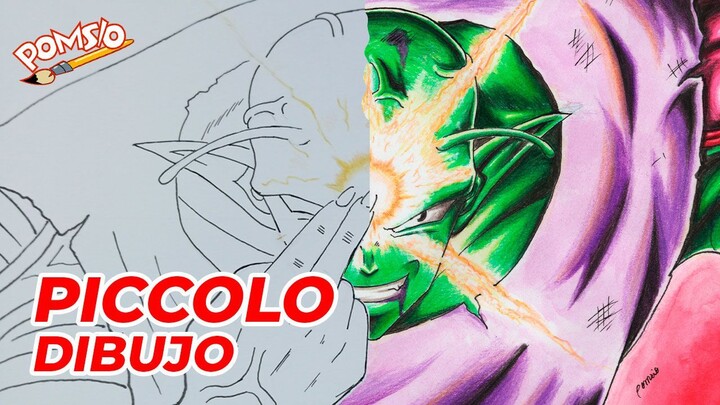 Dibujando a Piccolo (Drawing Piccolo)