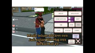Tutorial cara agar orang mau kiss dengan kita, sakura school simulator#shorts