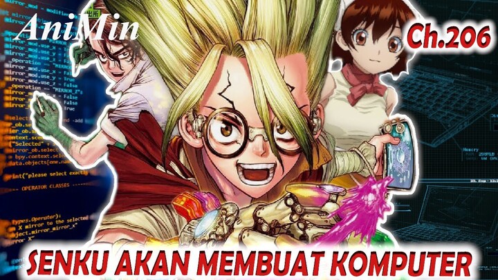 Penduduk Kota Jagung Dibangkitkan | Senku Akan Membuat Komputer | Dr. Stone Chapter 206