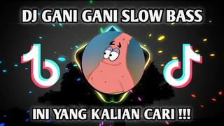 DJ GANI GANI SLOW BASS TIKTOK VIRAL TERBARU 2022 || DJ GANI GANI X HUJAN BADAI ANGIN RIBUT