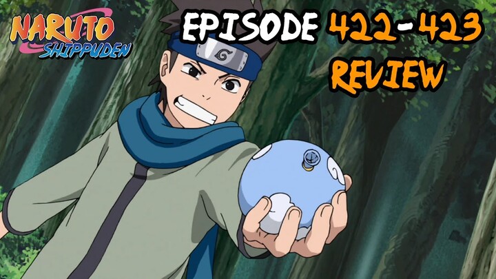 Naruto Teaches Konohamaru! | Naruto Shippuden Episode 422 - 423 Review