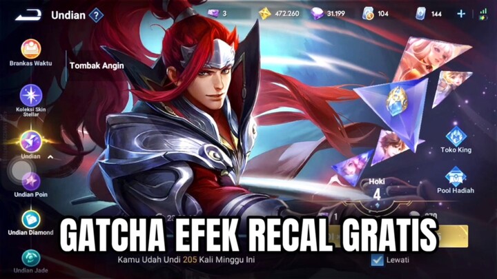 GATCHA EFEK RECAL GRATIS