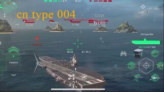 Gameplay of the CN-Type 004 Modern Warships