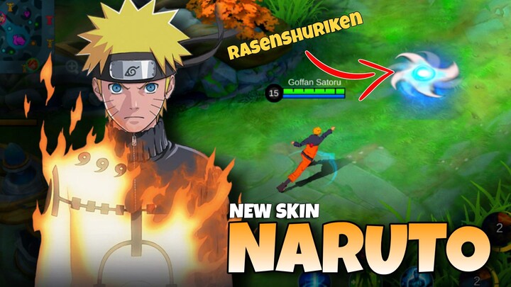 BEGINIKAH NANTI SKIN COLLAB NARUTO DI MLBB 🥶