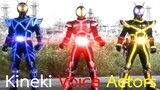 [ฝึกพากย์ไทย] Kamen Rider Faiz Kaixa and Dealta Team up Henshin